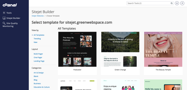 Wähle aus zahlreichen Templates und Funktionen
